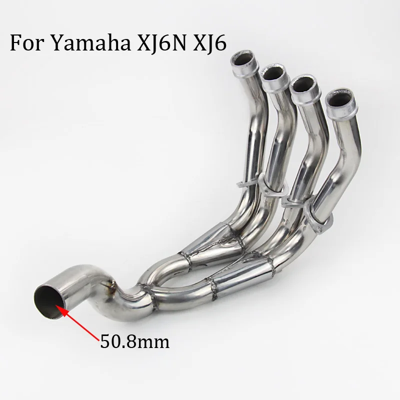Выхлопная труба для мотоцикла Yamaha XJ6N XJ6 нержавеющая сталь без