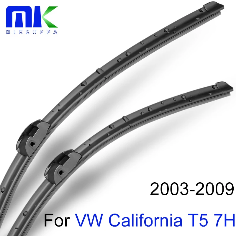 Mikkuppa передний и задний рычаг стеклоочистителя лезвия для California T5 7H 2003-2009 лобовое