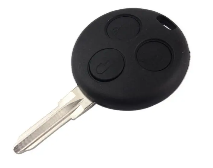 10 шт./лот чехол для смарт ключа Benz с 3 кнопками без логотипа + бесплатная