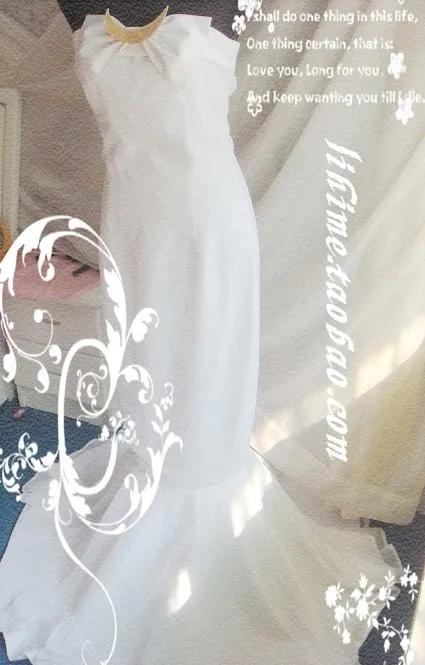 

queen/Princess Serenity Tsukino Usagi Cosplay Costume withe dress 11