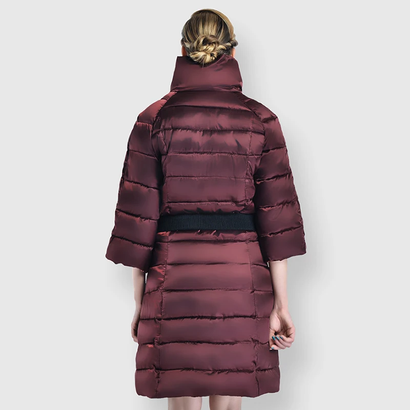 Женское пальто с капюшоном парка в стиле милитари зимняя куртка 2019|Женские парки|