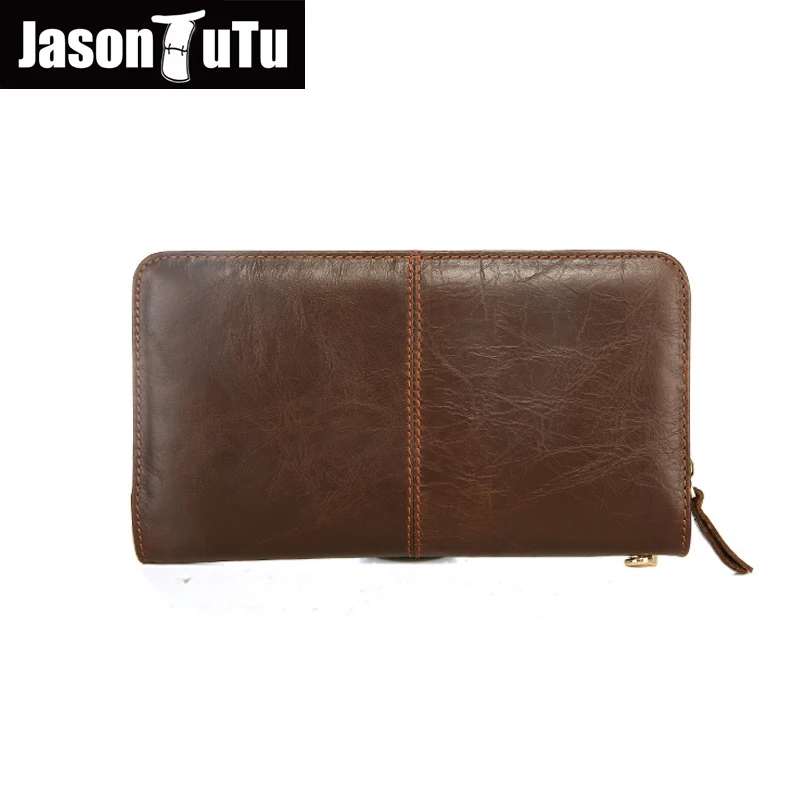 2019 новые мужские кошельки из натуральной кожи высокого качества JASON TUTU мужской