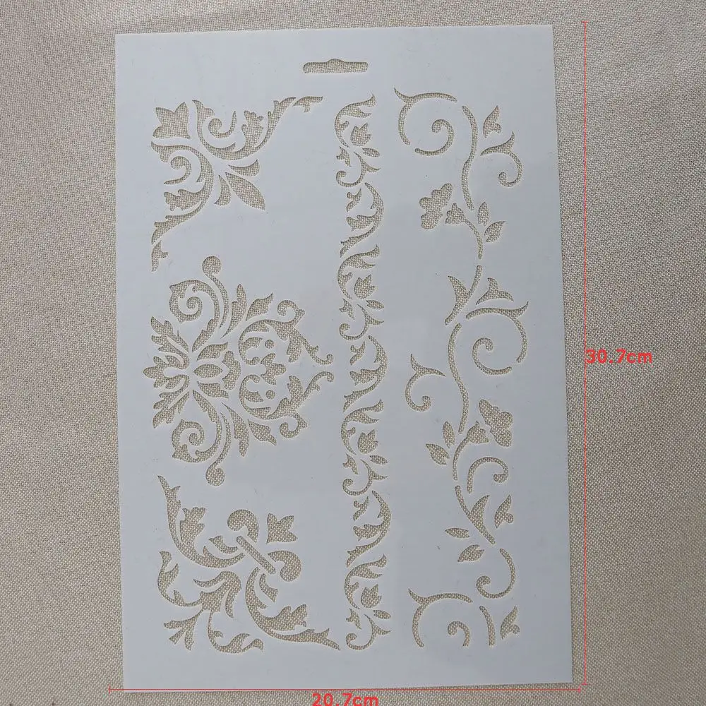 1 шт. DIY ремесло цветок многослойные пластиковые трафареты скрапбукинга штампы