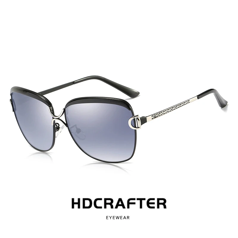 2018 брендовые дизайнерские женские солнцезащитные очки поляризованные крупные