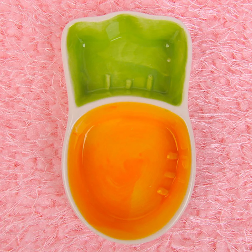 2 шт. Кормушка Для кормушки домашних животных миска для кормления хомяка милый