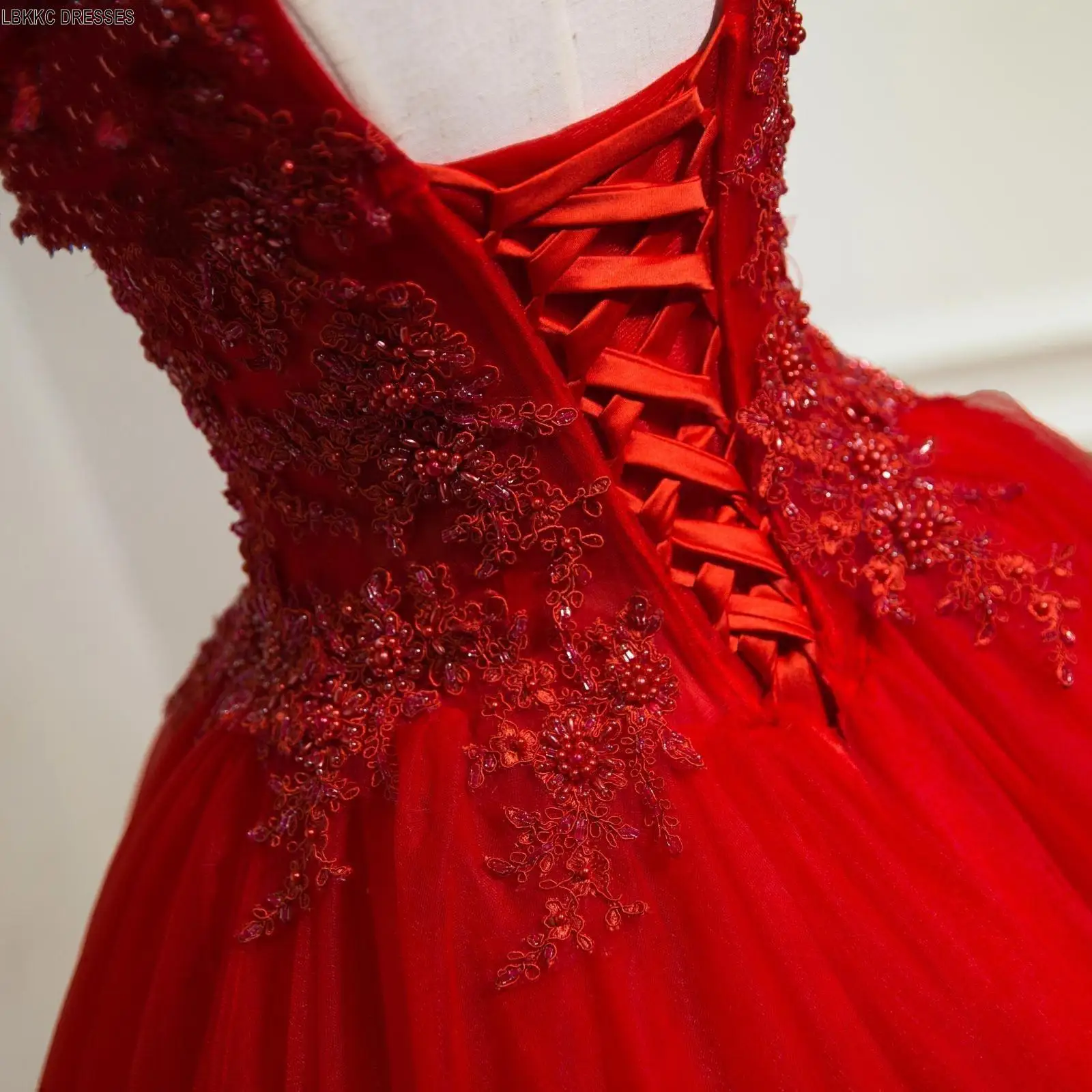 Высокий вырез открытая спина Тюль бальное платье Африканское для выпускного