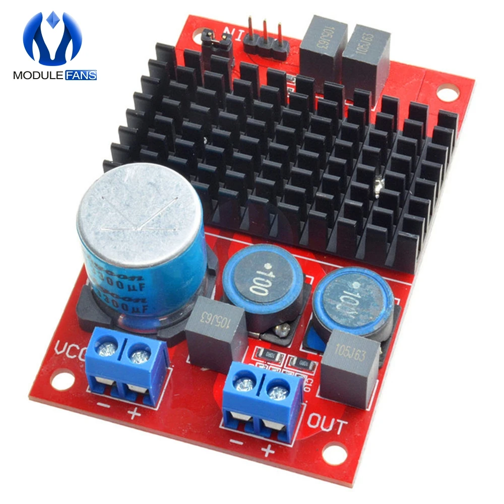 DC 12V 24V TPA3116 моно канальный цифровой усилитель мощности плата BTL Out 100 Вт|audio amplifier