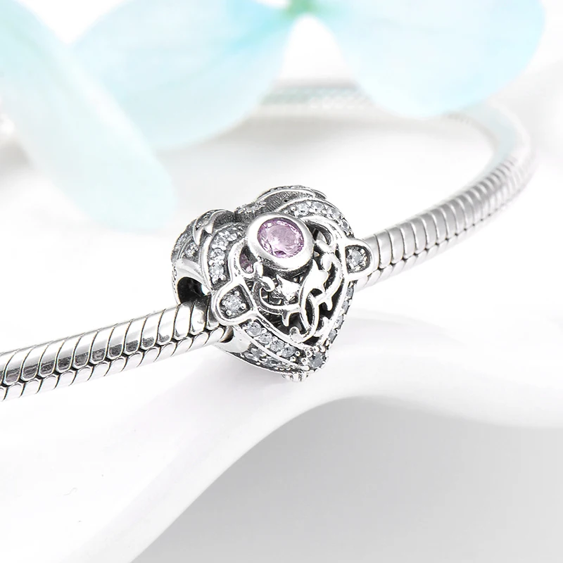 Хит серебро 925 пробы Амур любовь Бог в форме сердца бусы женские трендовые 2018