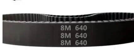 HTD 8M 640 промышленный синхронный ремень ремни привода 80 зубов бесплатная доставка