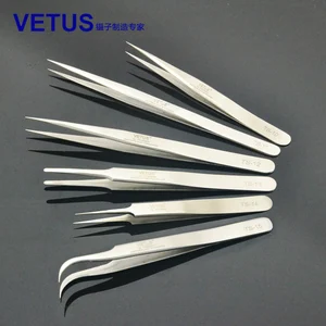 Безопасные антистатические щипцы из нержавеющей стали, инструменты для ухода за ресницами, ESD, настоятельно рекомендуется