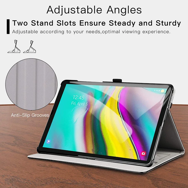 BOZHUORUI чехол для Samsung Galaxy Tab s5e планшет 10 5 &quotЧехол 2019 модель SM T720/SM T725 с ремешком руки