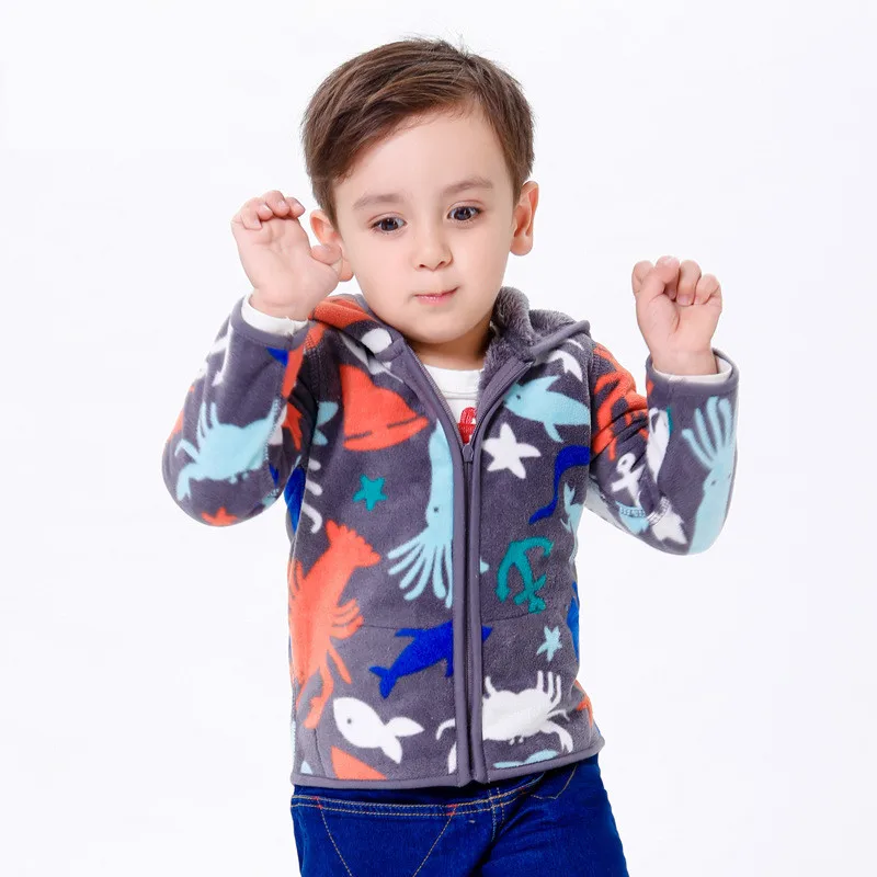 Новинка 2019 года весенне-осенняя милая детская одежда куртки для маленьких
