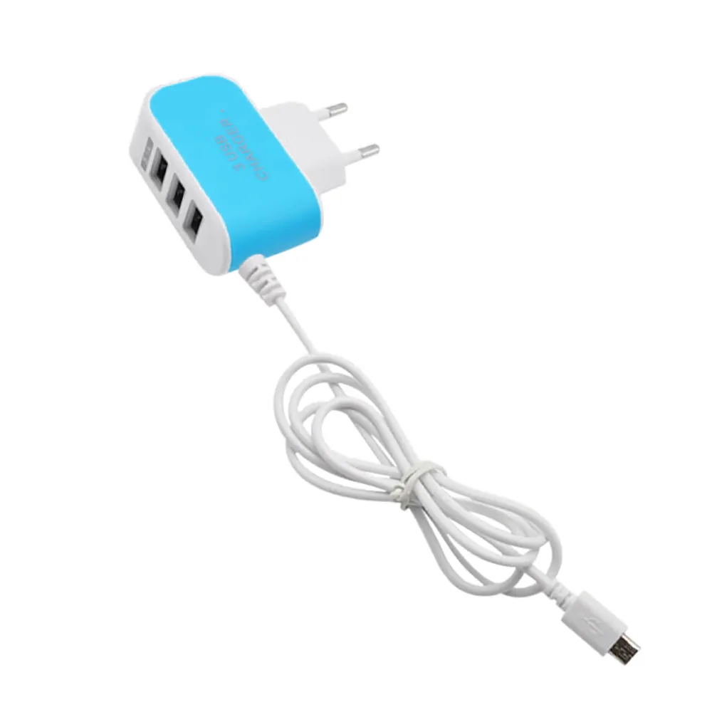 3.1A тройной USB порт стены дома Путешествия AC зарядное устройство адаптер для samsung