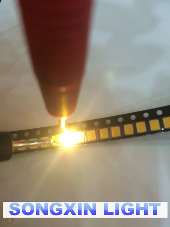 100 шт. 0 2 Вт SMD 2835 Светодиодная лампа Bead 20 25 лм Белый/теплый белый СВЕТОДИОДНЫЙ ные