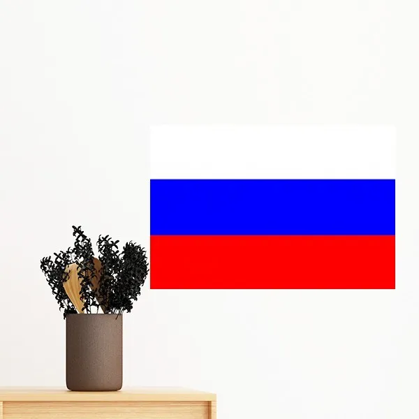 Наклейка на стену с изображением флага настенная роспись цветные обои наклейка
