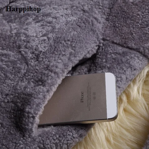 Новинка 2020 зимнее женское пальто средней длины из натурального меха ягненка