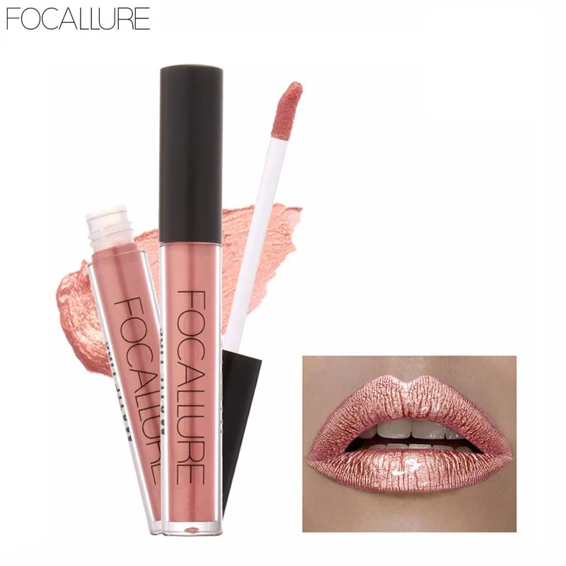 Бренд FOCALLURE мягкий матовый блеск для губ Крем Блеск Матовая жидкая матовая