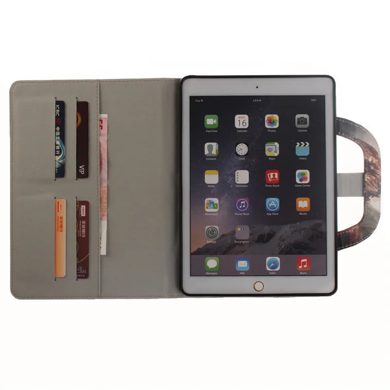 Wekays для Apple IPad Air 2 Портативный кожаный флип-чехол для собаки Чехол для IPad Air 2 IPad 6 чехол для планшета для IPad Air 2