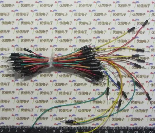 65 шт. гибкий соединительный кабель без припоя для макетной платы|wire sculpture|cable wire