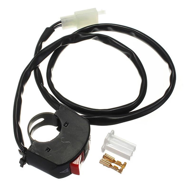 Универсальный Водонепроницаемый 12В сигнальная лампа мотоцикла переключатель