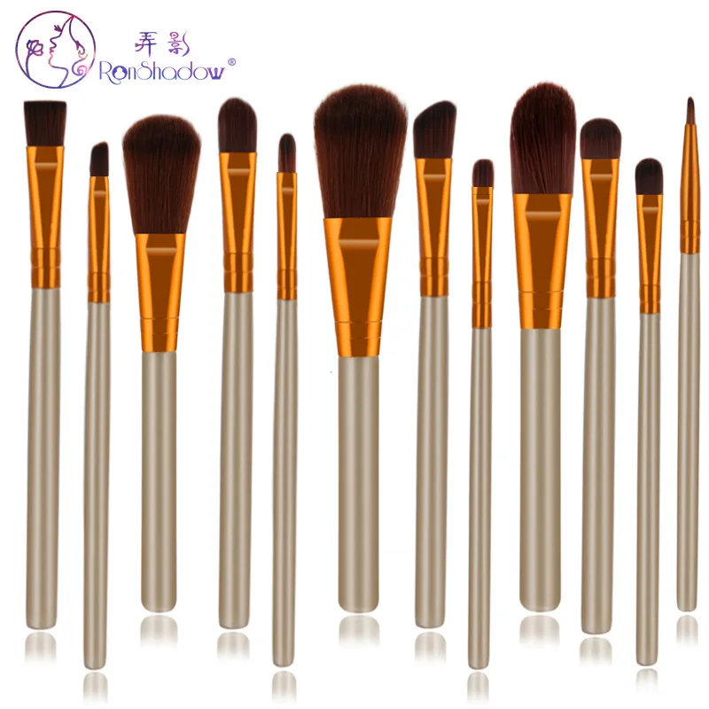 Кисти для макияжа инструменты теней век брови консилер губ профессиональное