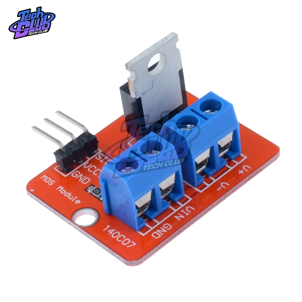 1 шт. умная электроника 0-24 в топ Mosfet Кнопка IRF520 драйвер MOS модуль для MCU ARM Raspberry Pi