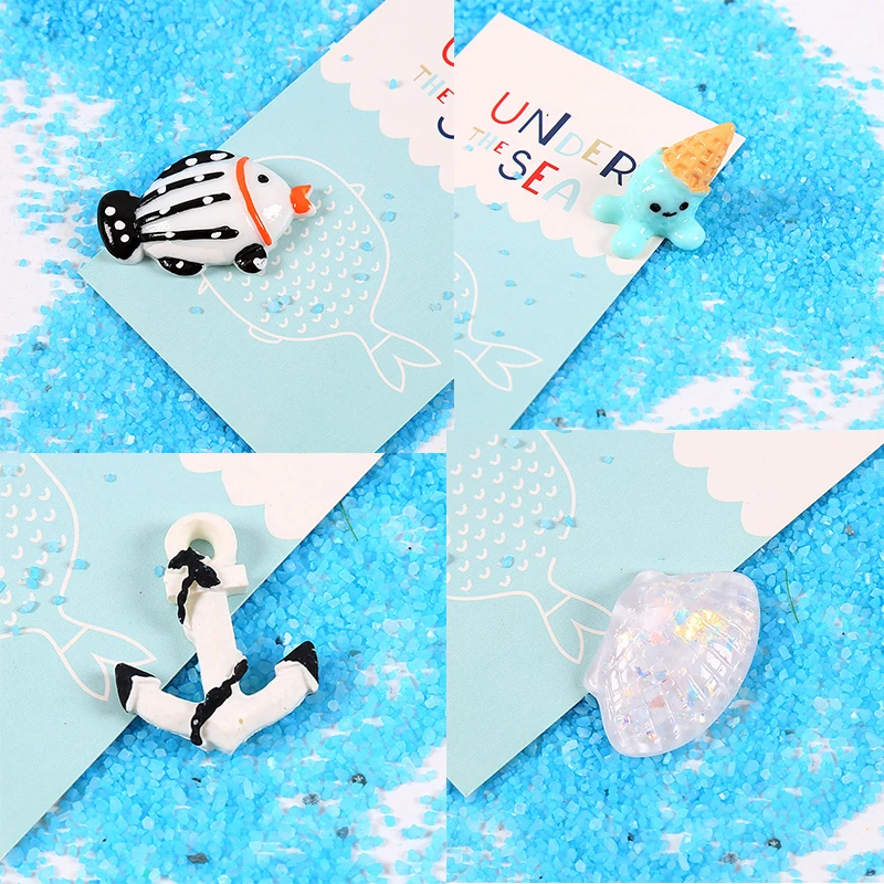 Сумка для морской жизни BJD поставка слаймов рукоделия прозрачная глина