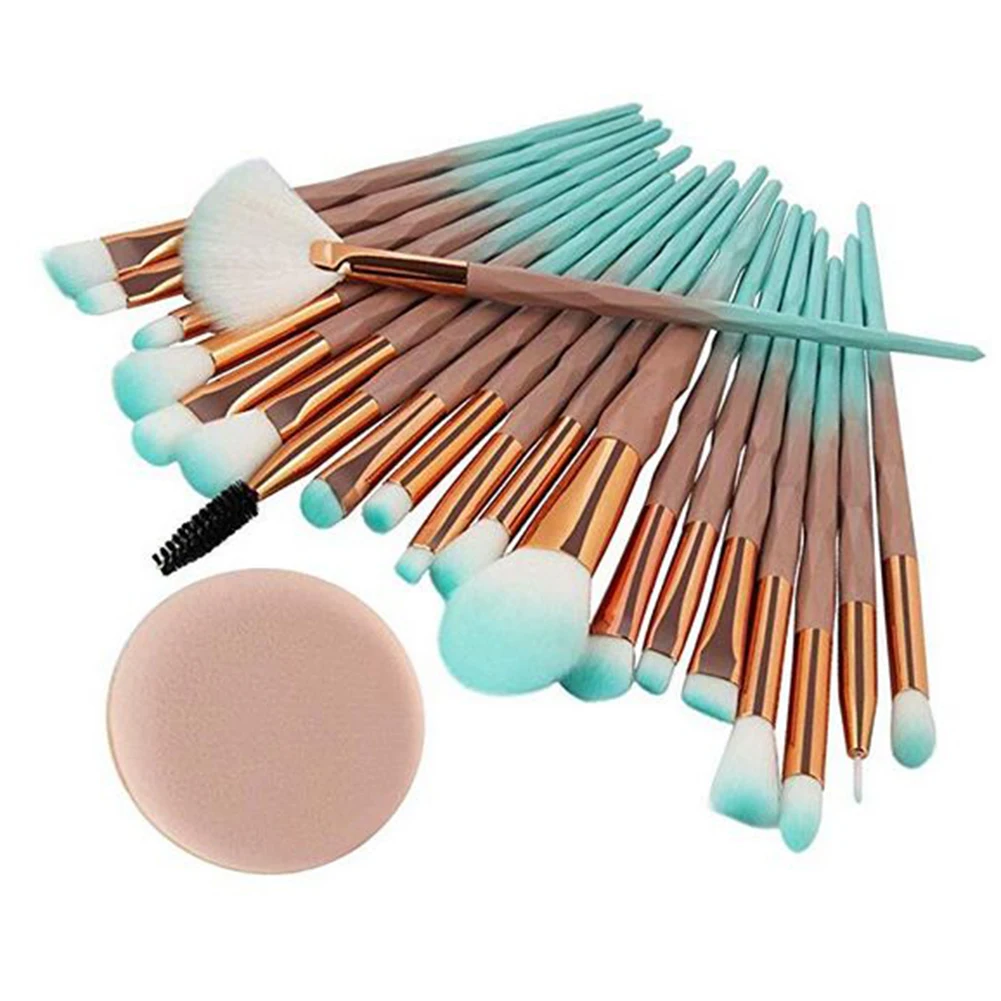 20 шт. мягкие кисти для макияжа|Наборы инструментов макияжа| |