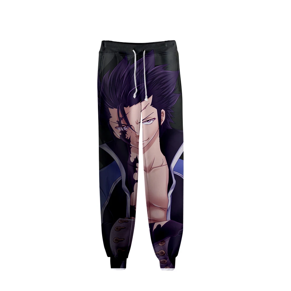 Leisure HIP HOP Japanese Anime FAIRY TAIL 3D pants high quality sports trousers popular trend comfortable casual | Мужская одежда