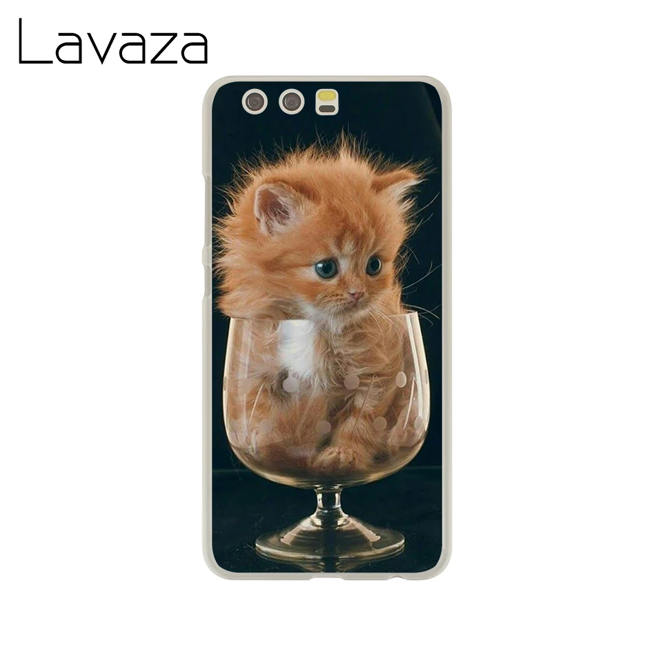 6 Lavaza смешного котенка кота чехол для телефона для huawei Honor Note 10 играть 10 9i 9 8C 8X8 Lite 7X 7A 6C Pro 6A - Цвет: 6