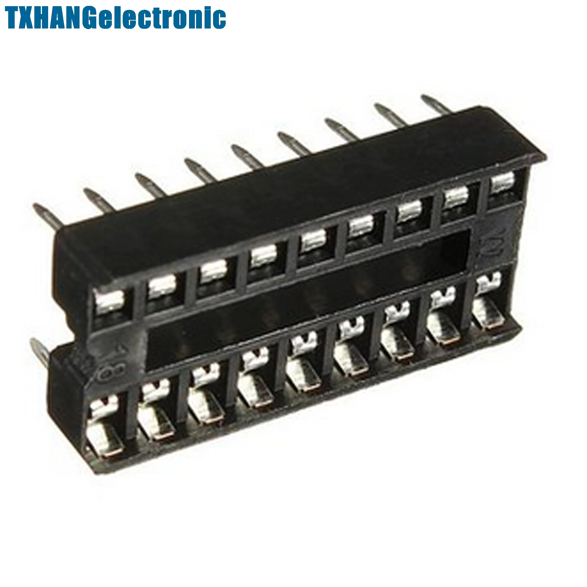 10PCS Socket Pcb Mount Connector 18-Pin Dil Dip Develope Ic New |