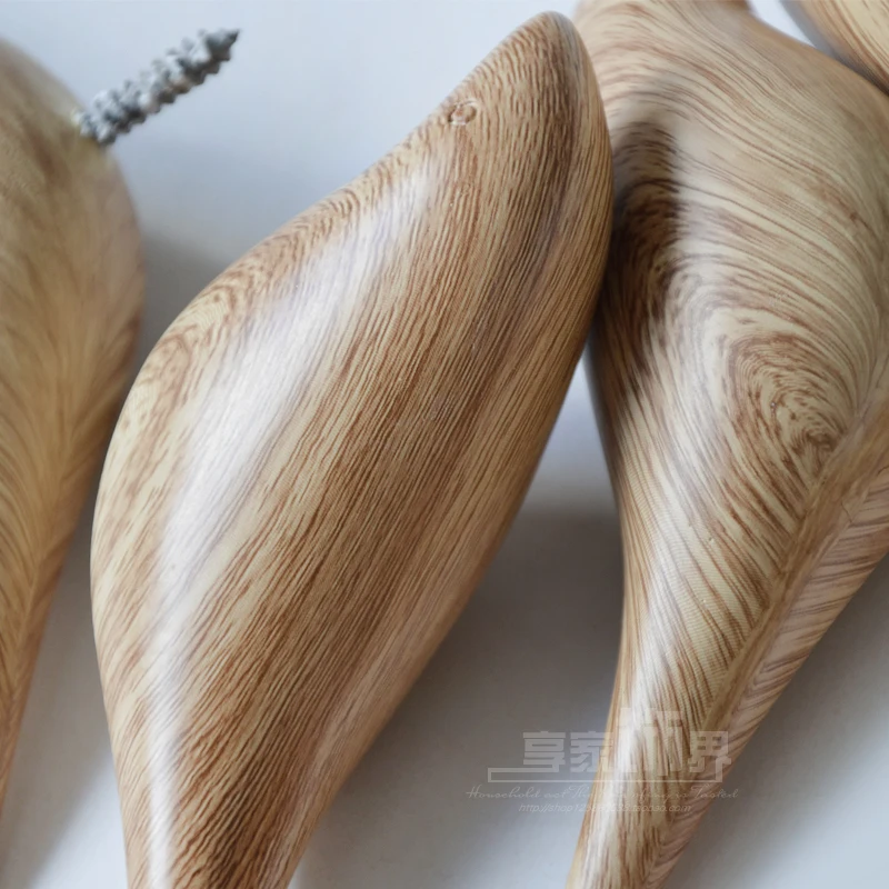 Креативные настенные крючки для украшения птиц деревянные зерна из смолы в форме