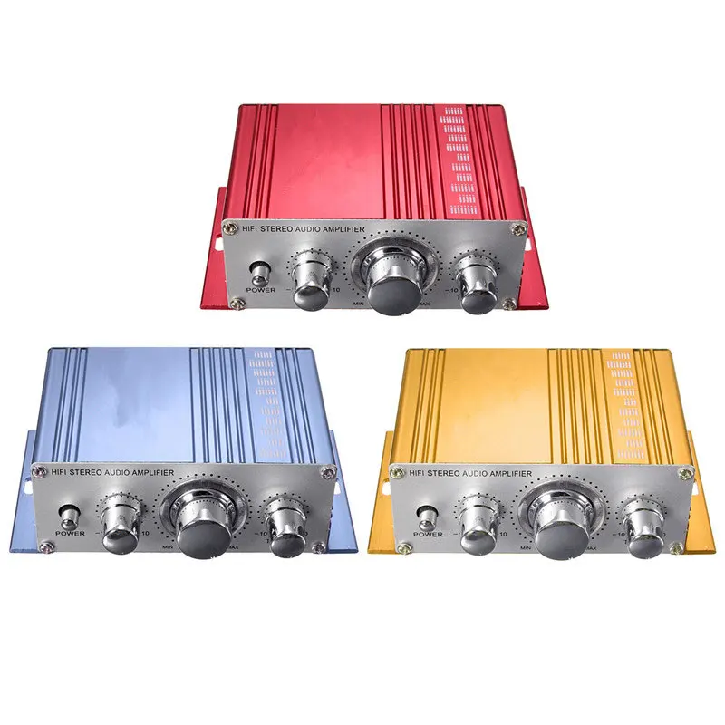 12 В Лидер продаж мини Hi-Fi стерео усилитель аудио MP3 авто 2 канала DVD Динамик для