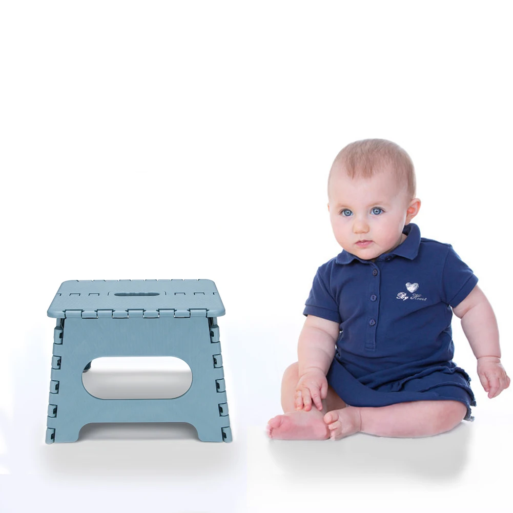 9 дюймов складной табурет пластиковый портативный Настольный стул для дома кухни