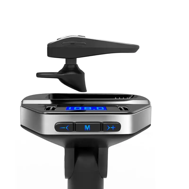 JINSERTA Bluetooth fm-передатчик наушники-вкладыши Автомобильный mp3 плеер fm-модулятор Handsfree Dual USB 3.1A быстрое зарядное устройство для iPhone X
