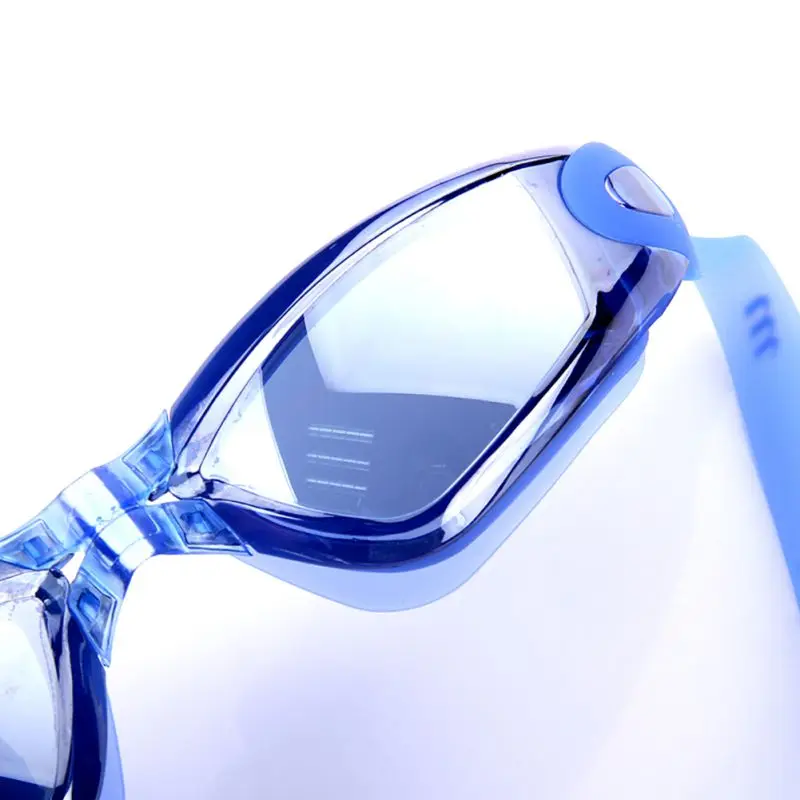 

Men Women Pro Silicone Waterproof Swimming Goggles Anti-fog UV Swimming Glasses With Earplug Water Sports Eyewear