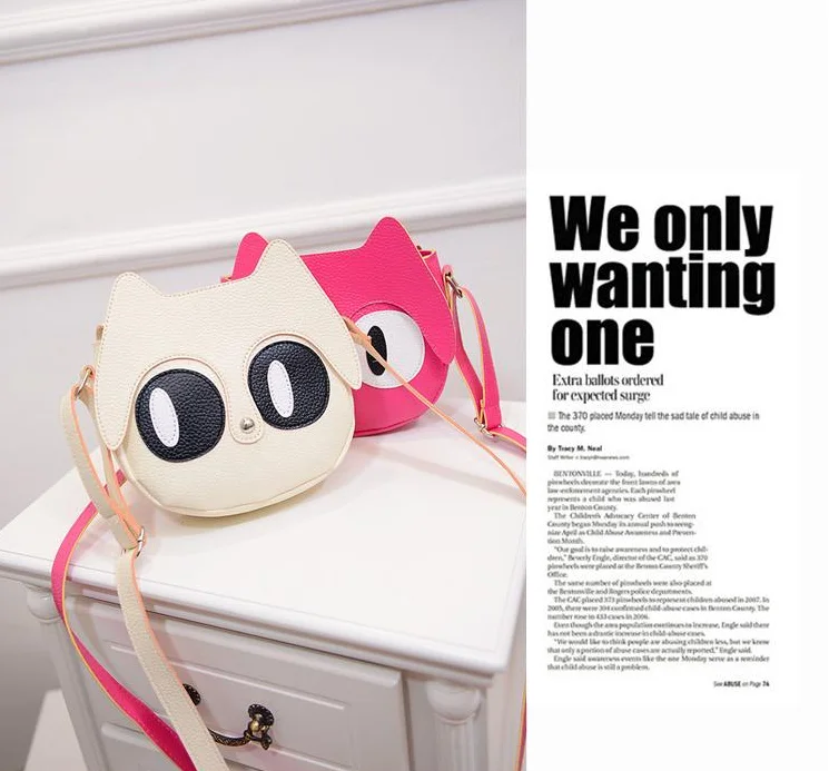 2019 Fashion Women Bag Fox Messenger Bags Female Crossbody Shoulder Cartoon Children Girls Wallet Bolsa Feminina | Багаж и сумки