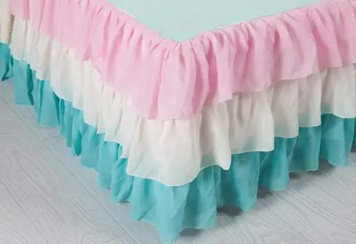 Skymay (skymay) все cottonprincesseslace edgebedskirtantiskidthree-piecefour сезона gmbed пробован | Дом и сад