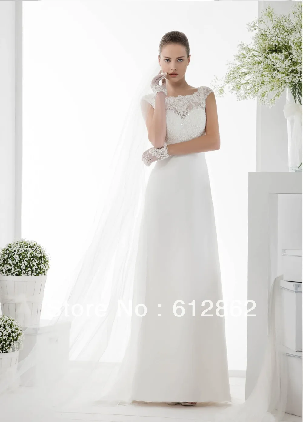 Кружева И Органзы Long Train Форме Сердца Назад Свадебное Платье|dress wedding muslim|dress church