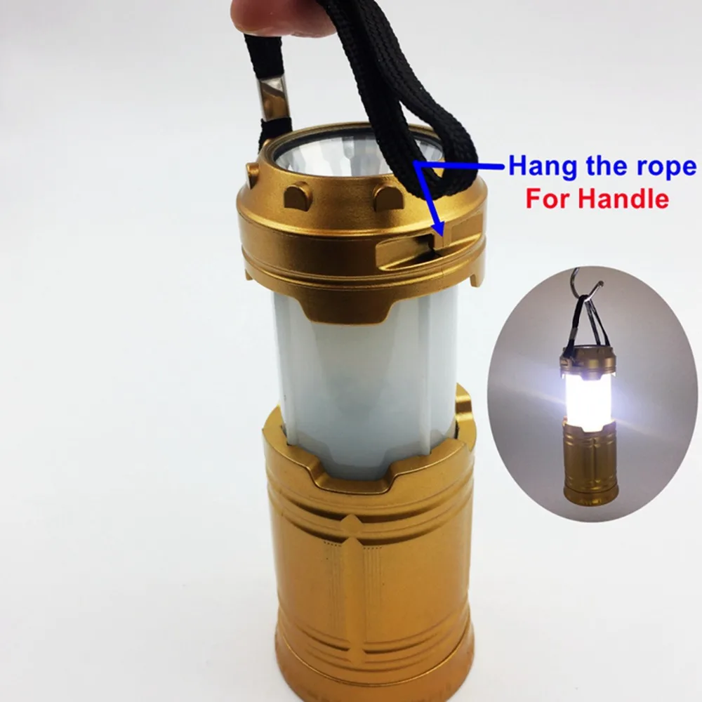 Портативный светодиодный фонарь MingRay перезаряжаемый от USB 3 Вт подвесной