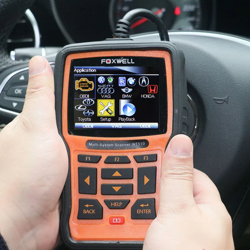 Foxwell nt510 ABS SRS SAS EPB масла Услуги сброса для Nissan BMW Opel VAG Jaguar/Land Rover автомобильной