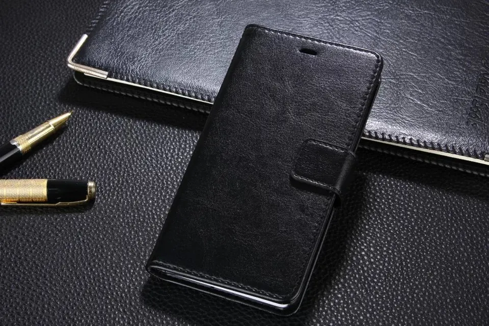 Чехол книжка Mi4C для Xiaomi 4C Стильный флип кошелек с отделением карт чехлы подставки
