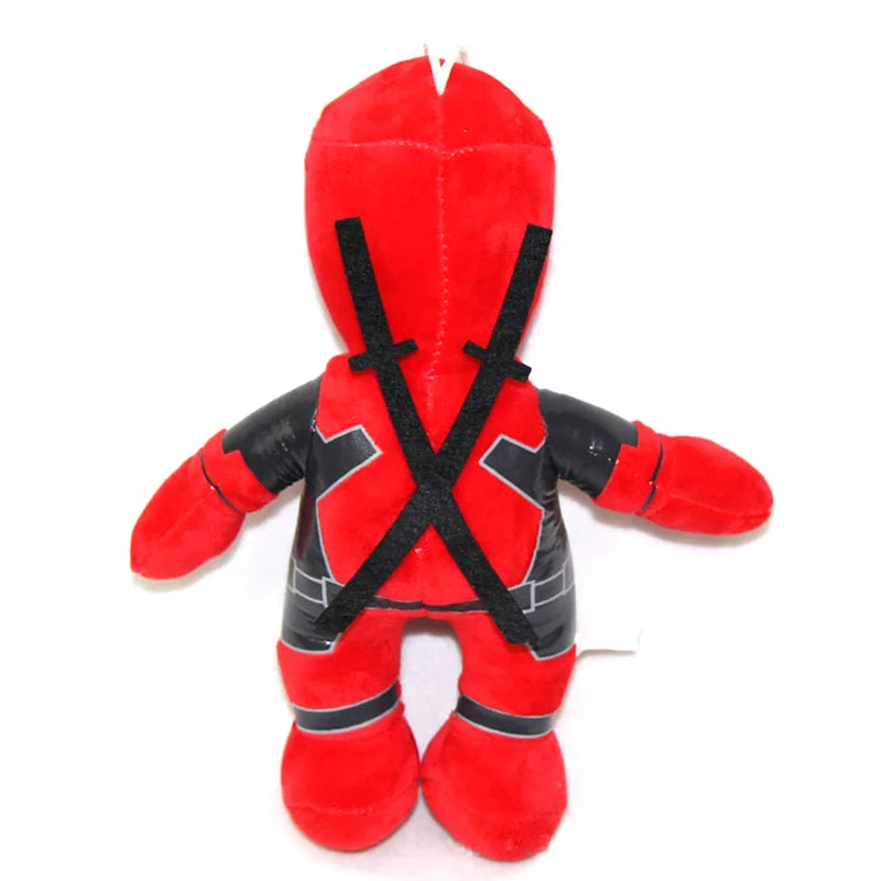 25 см supehero dedpool Плюшевые Игрушки Детские Дети Мягкие Подарок peluche Рюкзак Висит