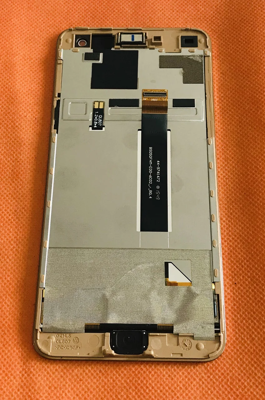 Оригинальный ЖК-дисплей б/у + дигитайзер сенсорный экран рамка для Ivargo V210101