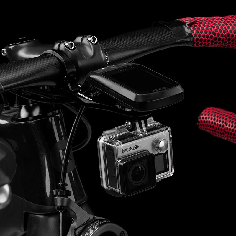 MTB дорожный велосипедный держатель для компьютерной камеры передней опоры