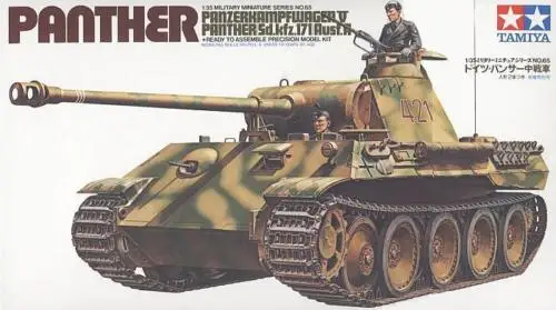 Tamiya 35065 1/35 немецкий танк Пантеры rc игрушка | Игрушки и хобби