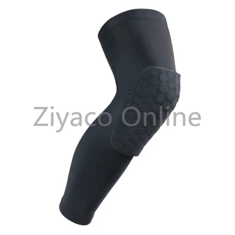 2017 носки баскетбольные спортивные на колено с поддержкой голени|knee brace sock|padded