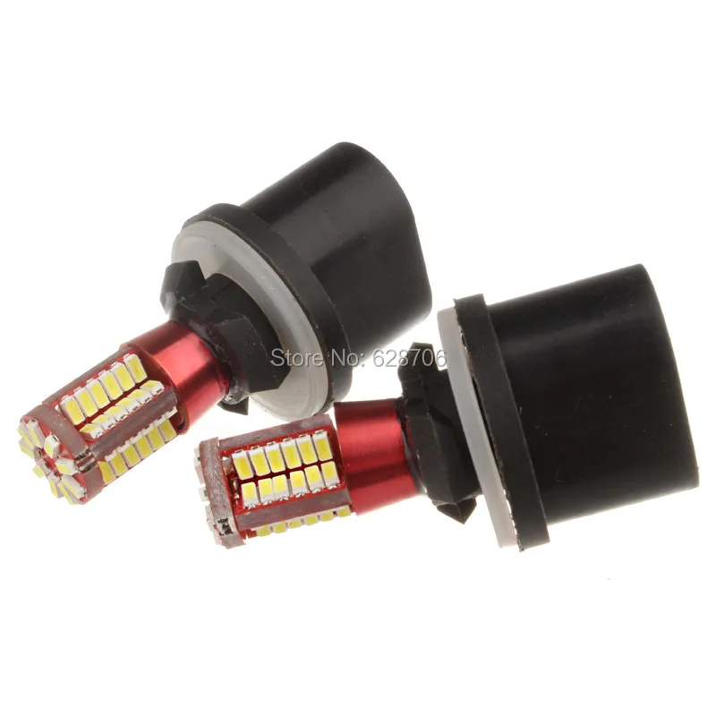 2 шт. H27W PGJ13 880 889 57 smd 3014 Светодиодные Автомобильные передние фары противотуманные