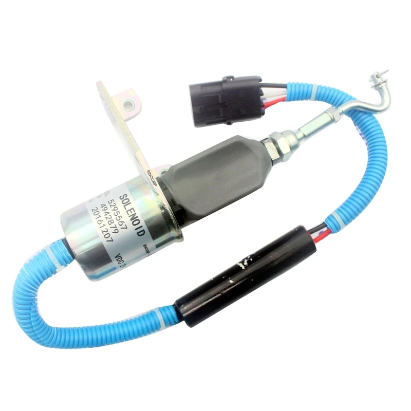 

6CT 24v C5254169 SD-008A2 4942879 запорный электромагнитный клапан для экскаватора Cummins