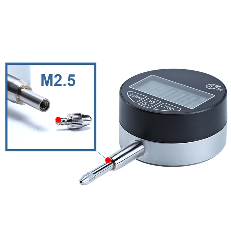 IP54 маслостойкий цифровой микрометр 0 001 мм Электронный метрический/дюймовый 12 7
